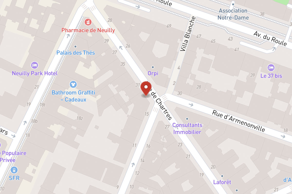 Plan de situation — 29 Rue de Chartres
