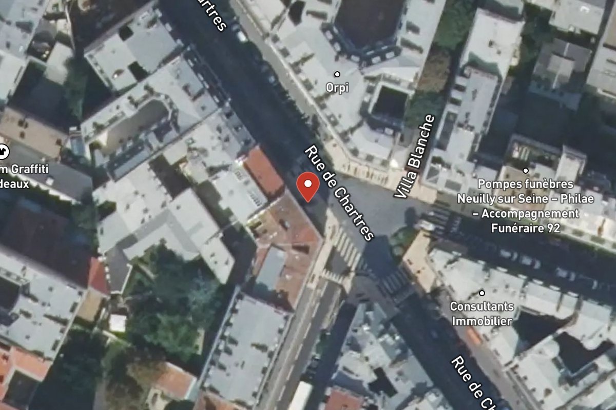 Vue satellite — 29 Rue de Chartres
