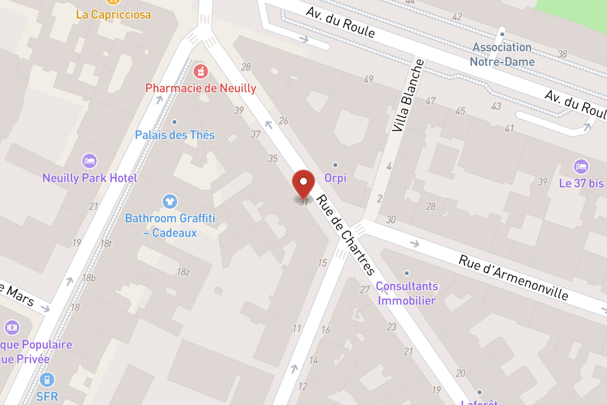 Plan de situation — 31 Rue de Chartres
