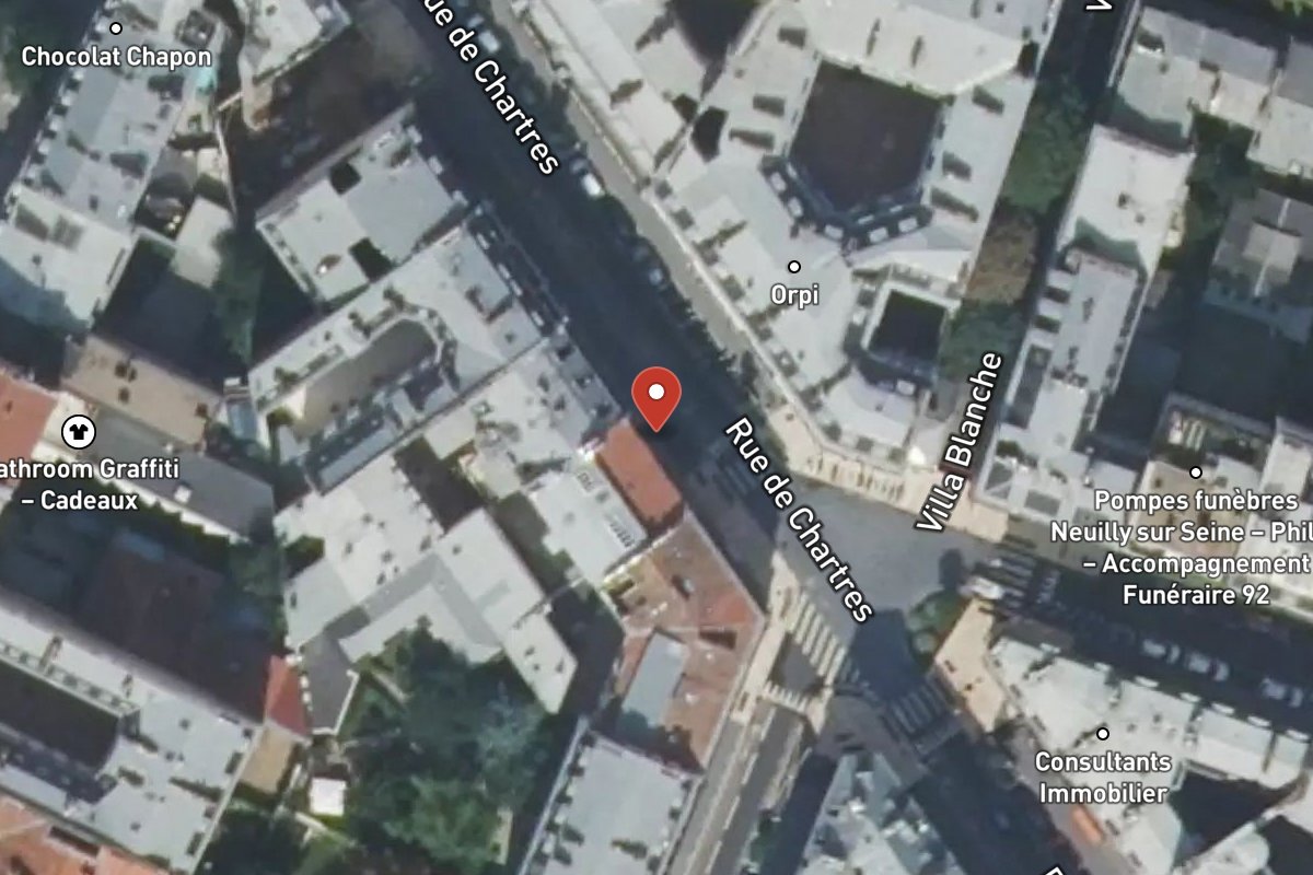 Vue satellite — 31 Rue de Chartres