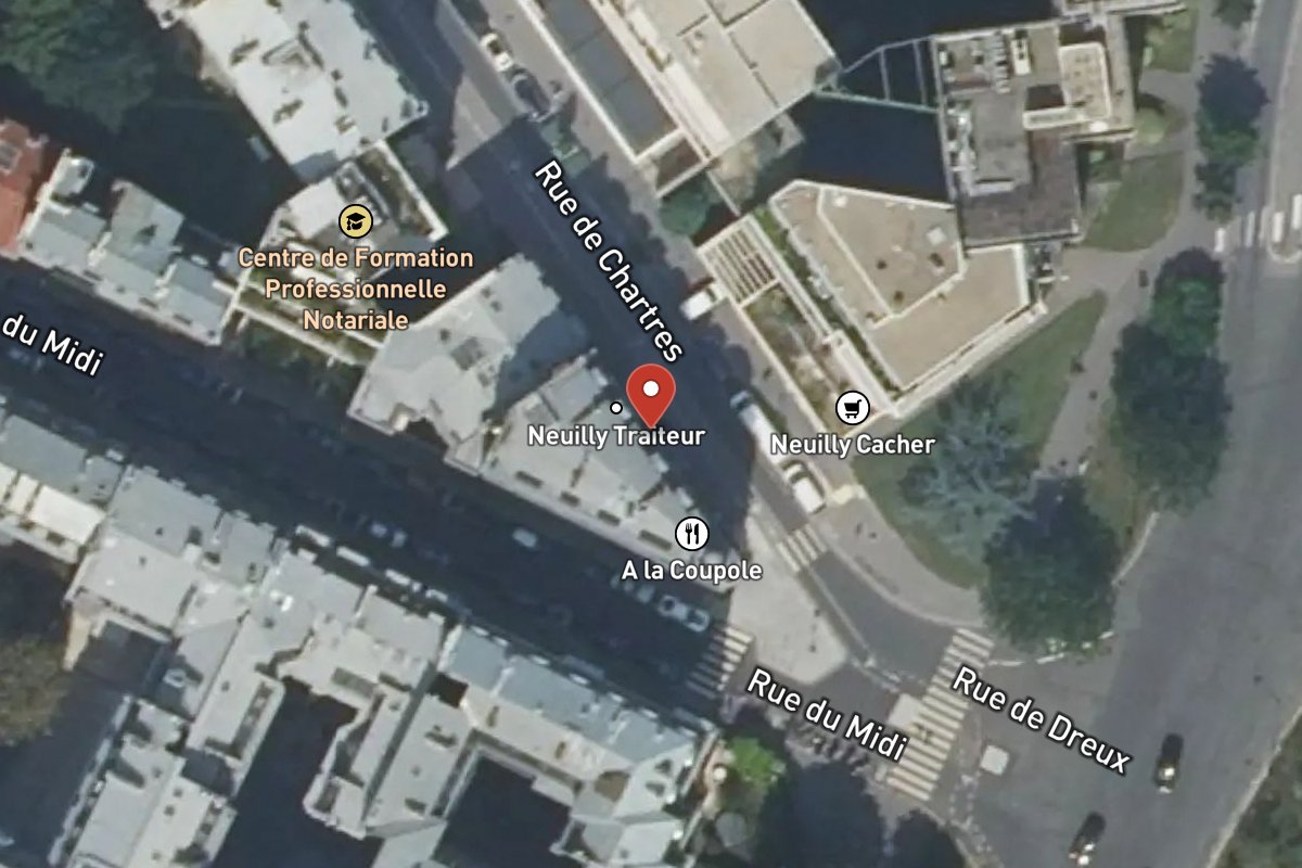 Vue satellite — 3 Rue de Chartres