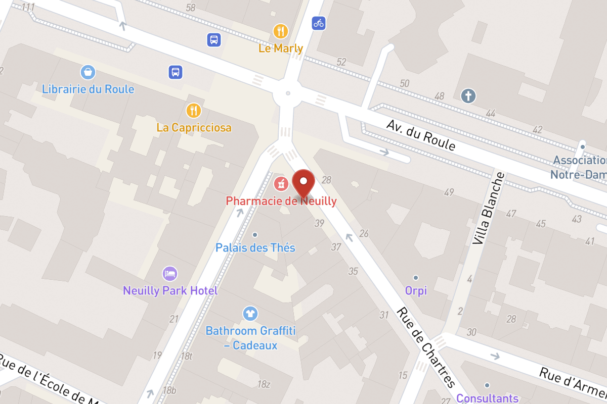 Plan de situation — 41 Rue de Chartres