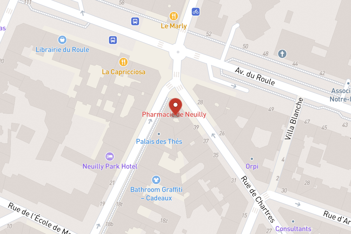 Plan de situation — 43 Rue de Chartres