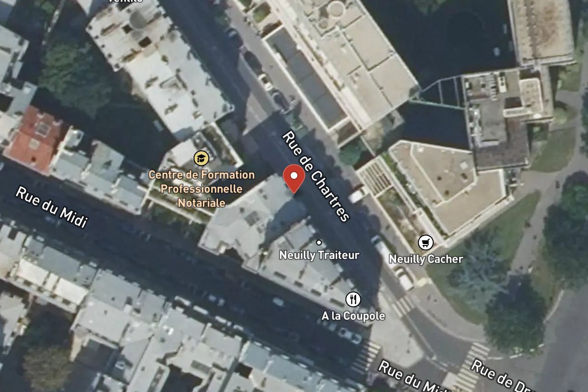 Vue satellite — 5 Rue de Chartres