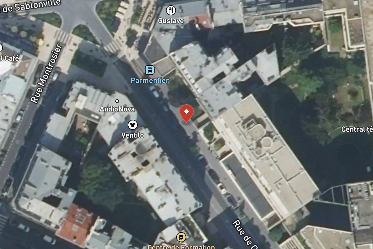 Vue satellite — 6BIS Rue de Chartres