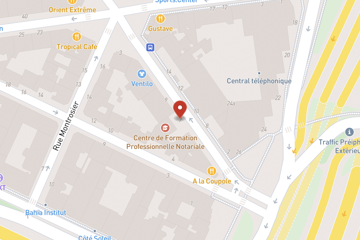 Plan de situation — 7 Rue de Chartres
