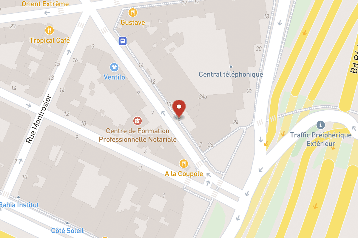 Plan de situation — 8 Rue de Chartres