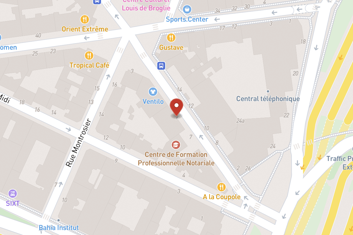 Plan de situation — 9 Rue de Chartres
