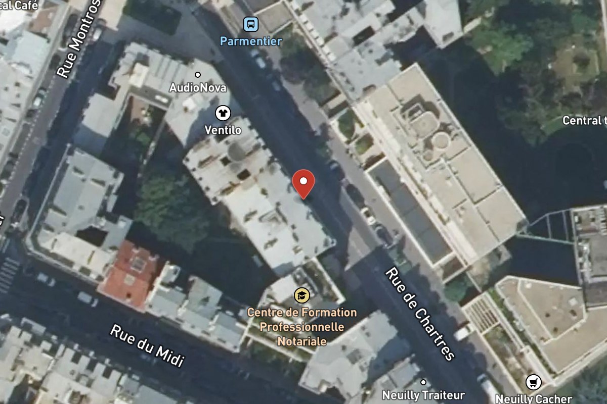 Vue satellite — 9 Rue de Chartres