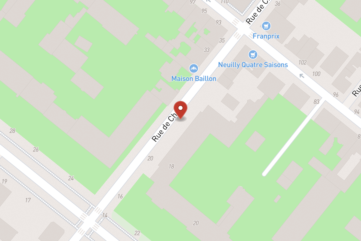 Plan de situation — 24 Rue de Chézy