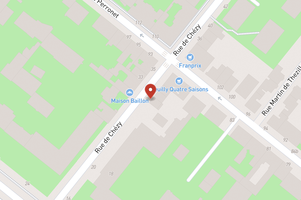 Plan de situation — 26 Rue de Chézy