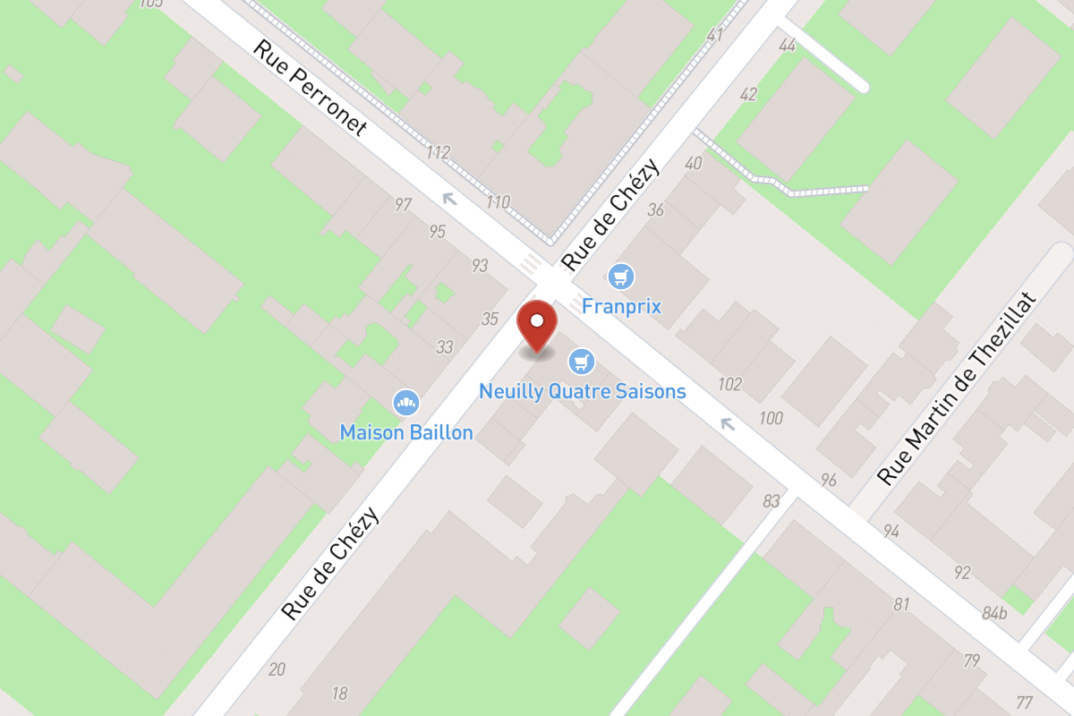 Plan de situation — 32 Rue de Chézy