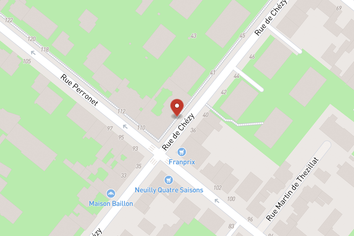 Plan de situation — 37 Rue de Chézy
