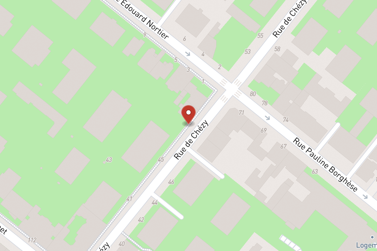 Plan de situation — 49 Rue de Chézy