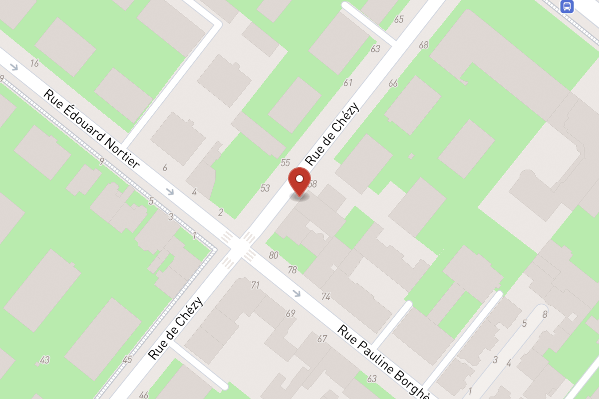 Plan de situation — 56 Rue de Chézy