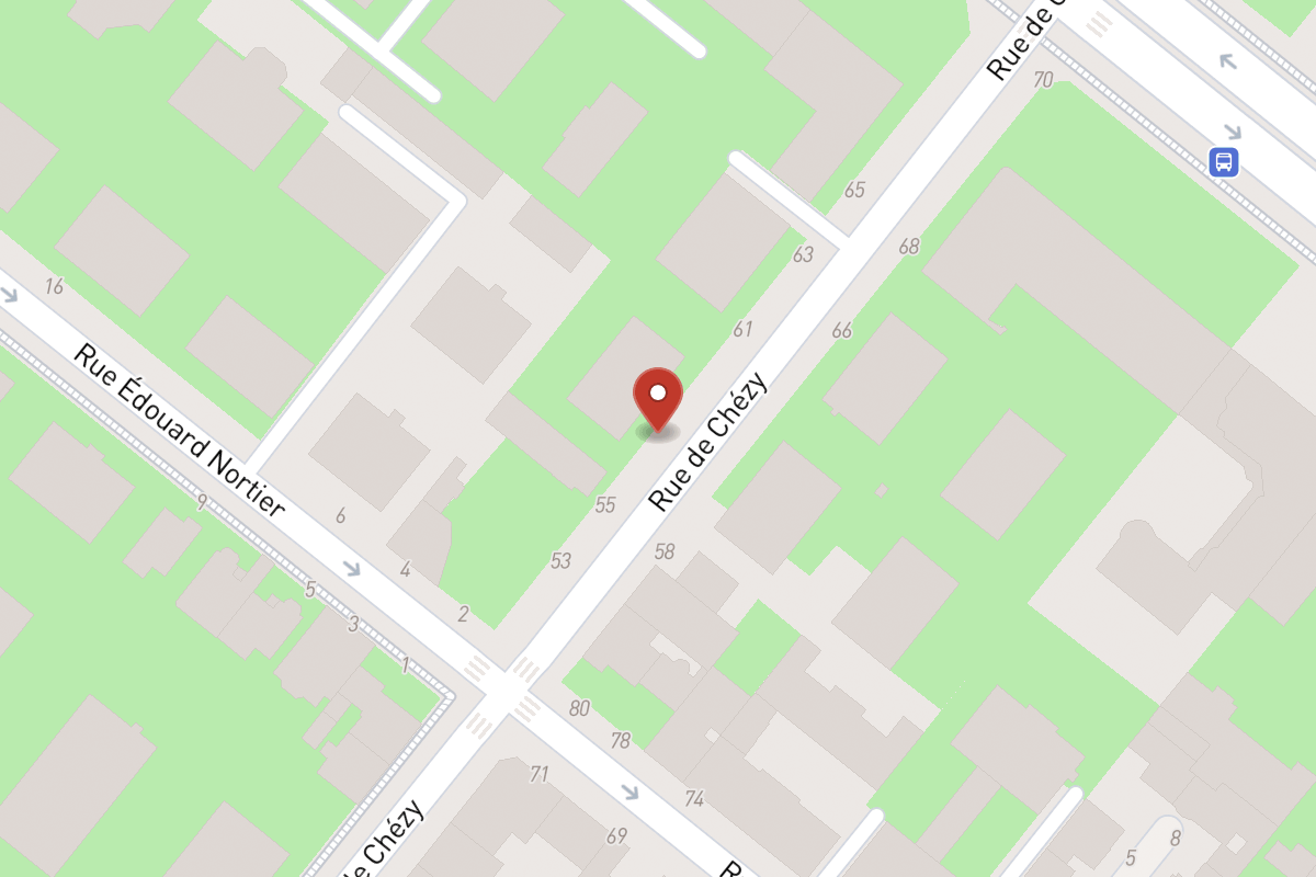 Plan de situation — 57 Rue de Chézy