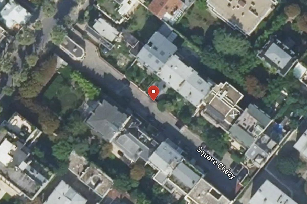 Vue satellite — 5 Rue de Chézy
