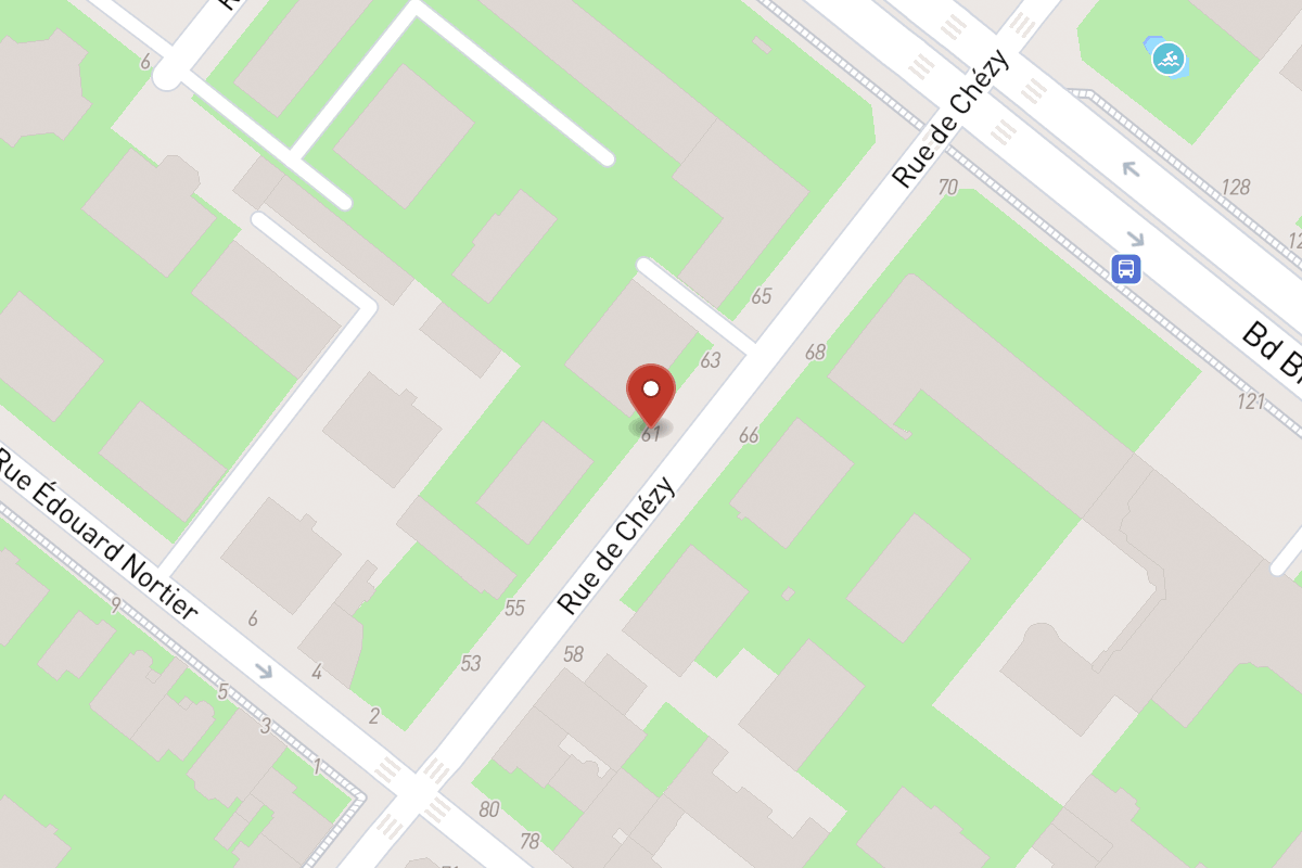 Plan de situation — 61 Rue de Chézy