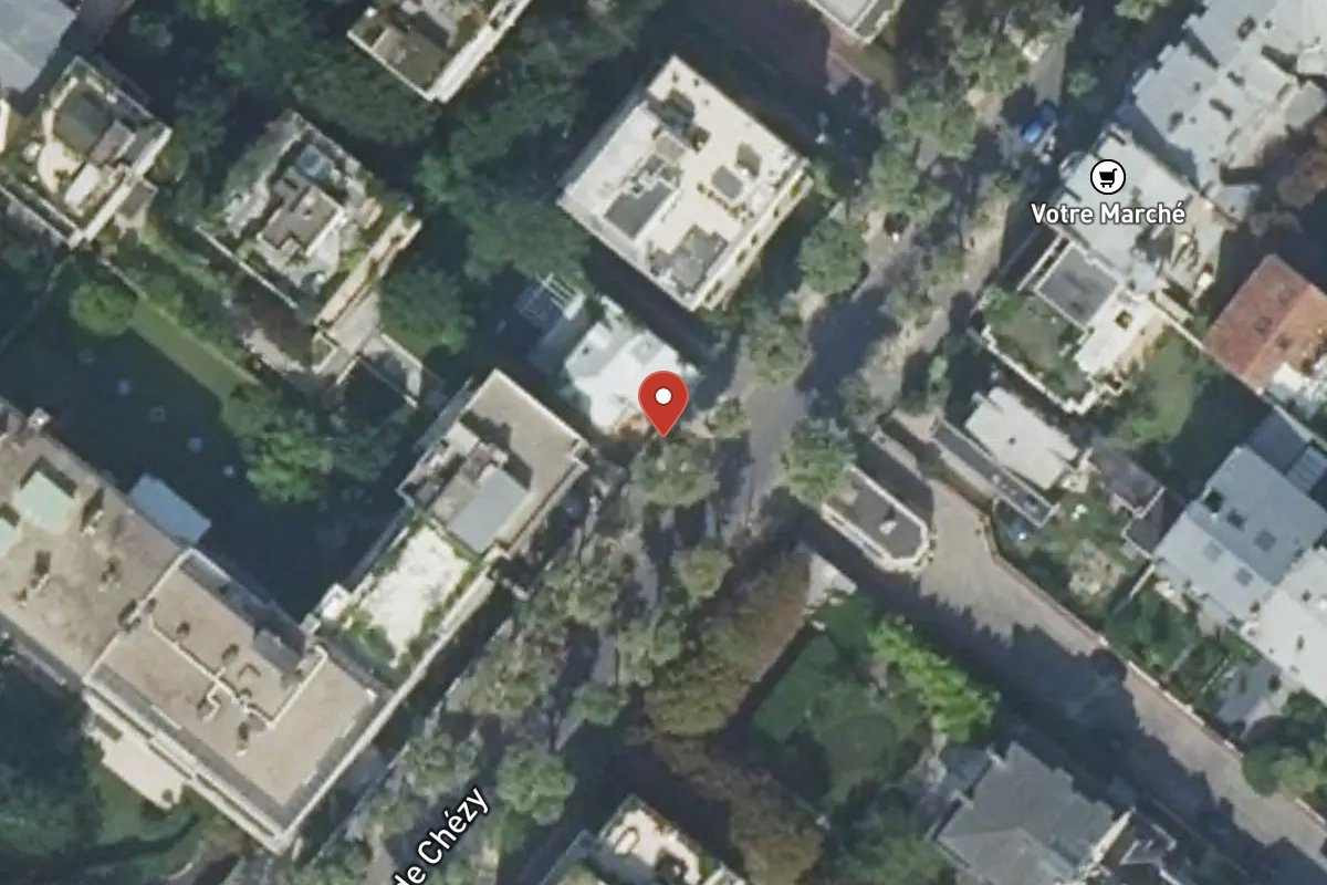 Vue satellite — 79 Rue de Chézy