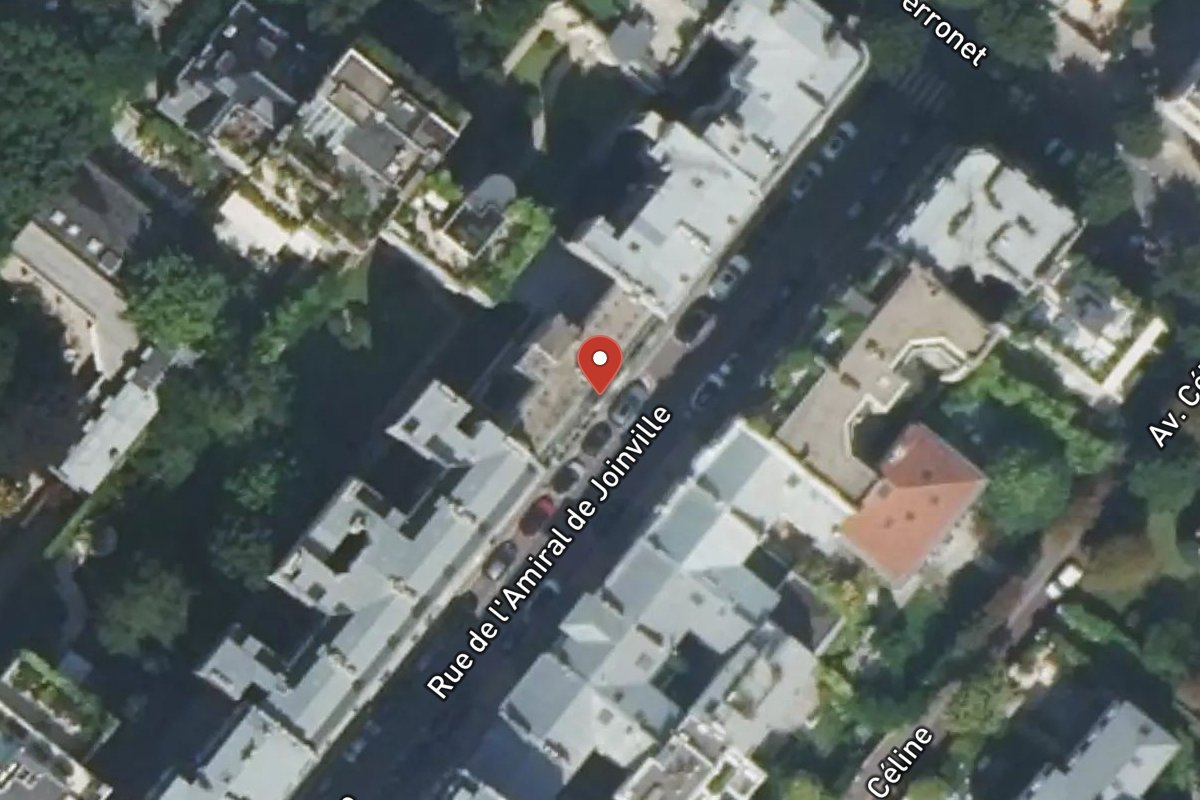 Vue satellite — 5 Rue de l’Amiral de Joinville