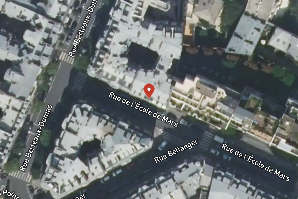 Vue satellite — 10 Rue de l'Ecole de Mars