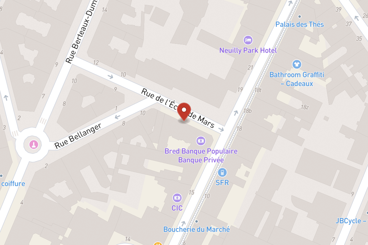 Plan de situation — 3 Rue de l'Ecole de Mars