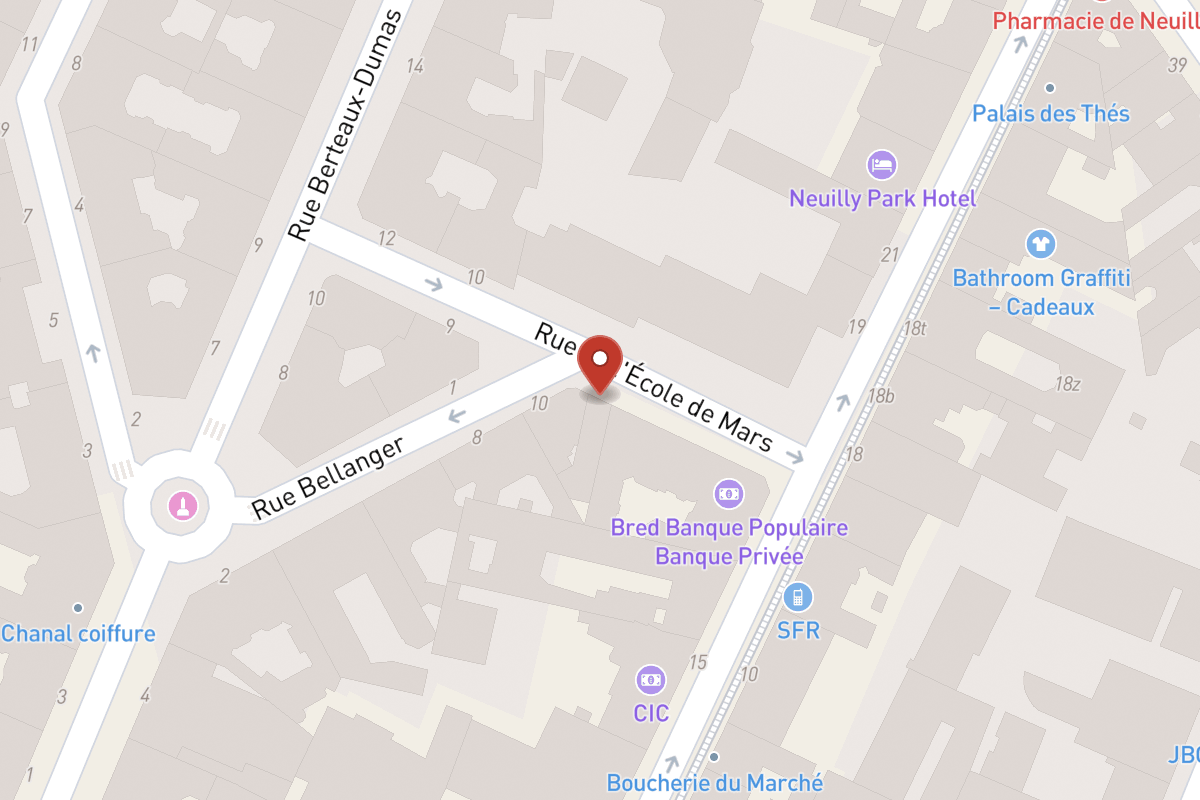 Plan de situation — 7 Rue de l'Ecole de Mars