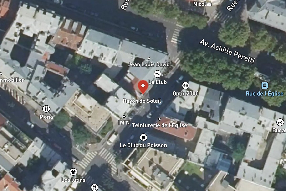 Vue satellite — 11 Rue de l'Église