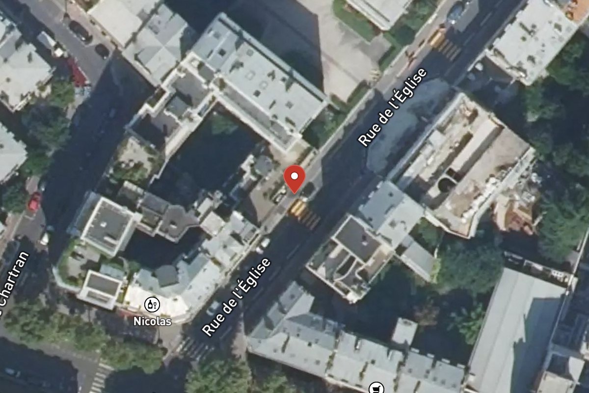 Vue satellite — 15BIS Rue de l'Église