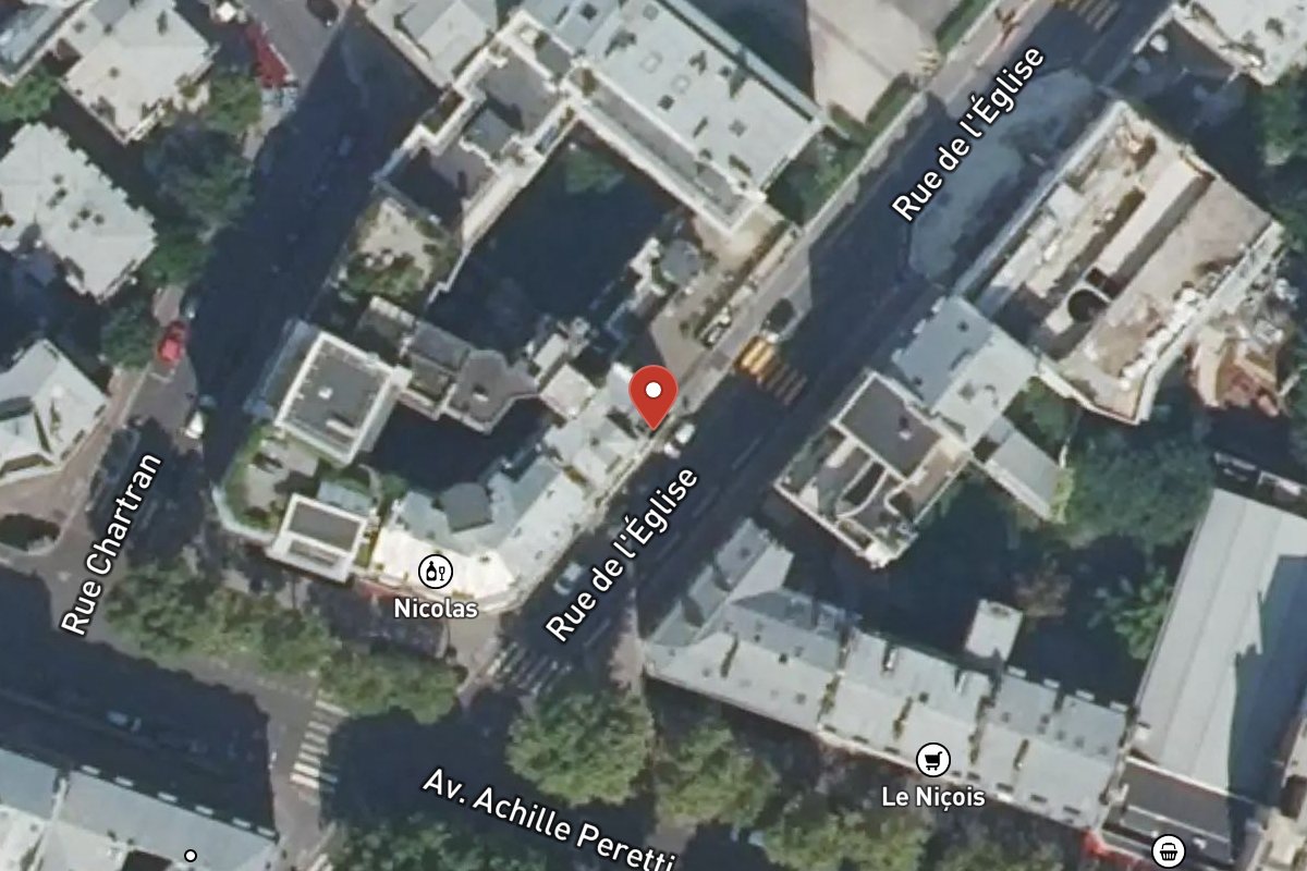 Vue satellite — 15 Rue de l'Église