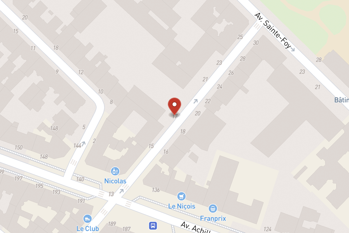 Plan de situation — 17 Rue de l'Église