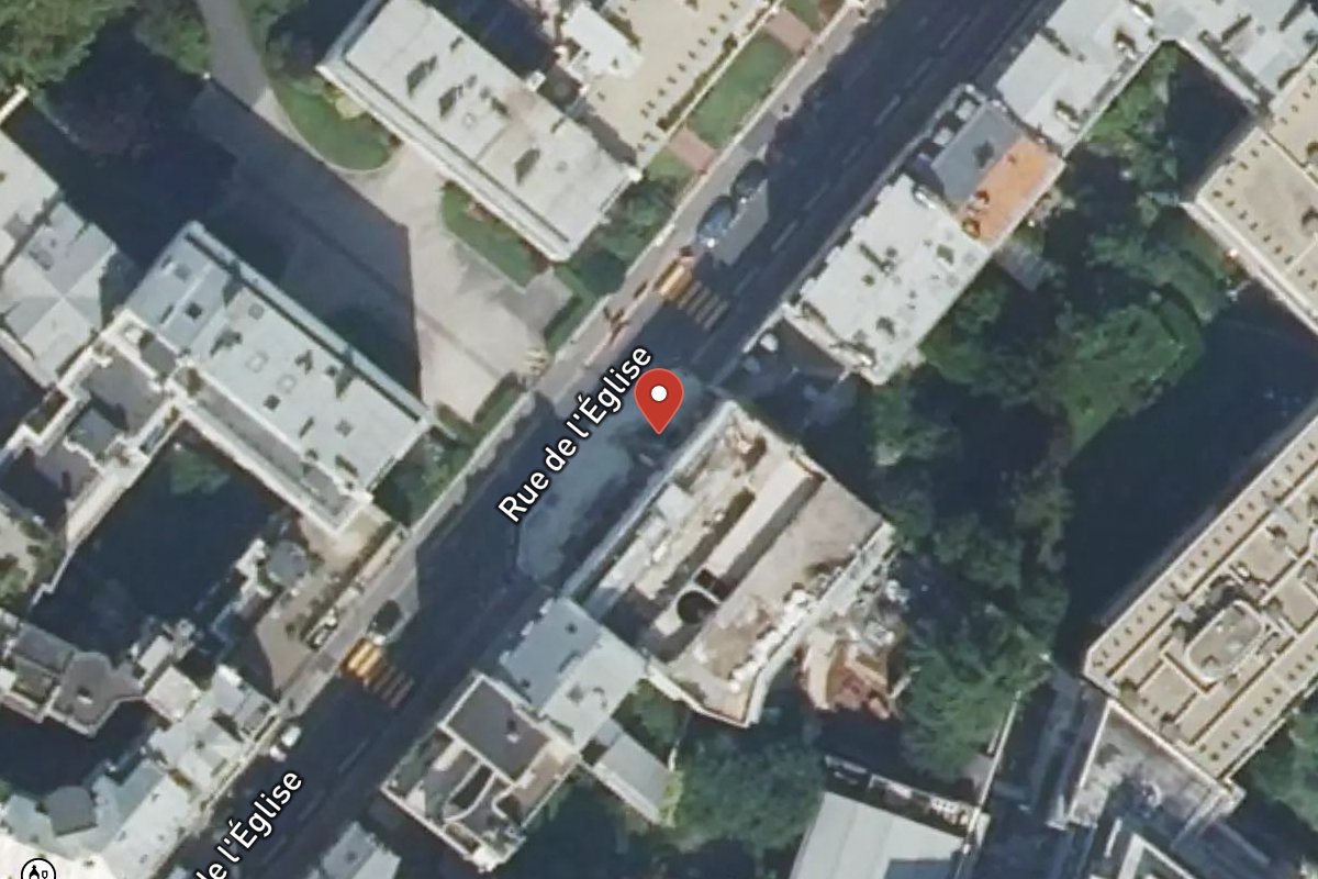 Vue satellite — 20 Rue de l'Église