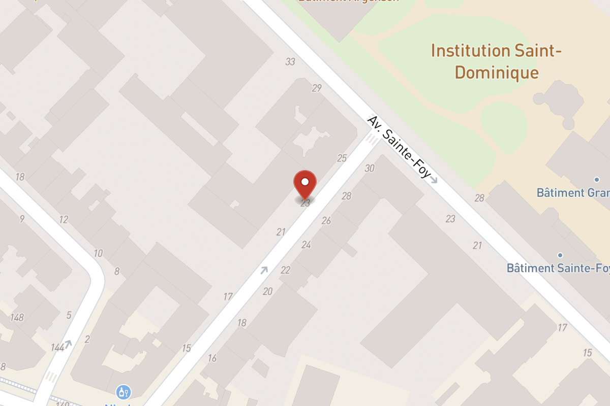 Plan de situation — 23 Rue de l'Église