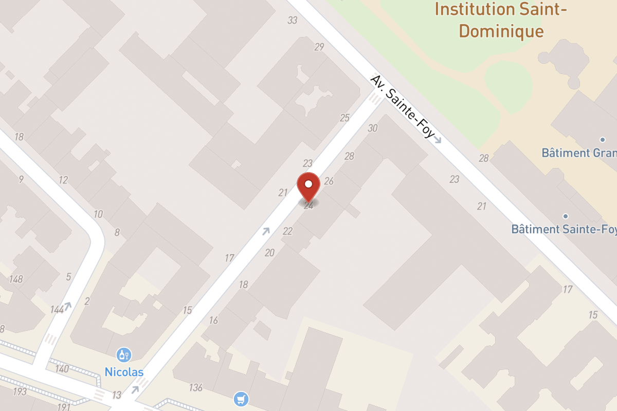 Plan de situation — 24 Rue de l'Église
