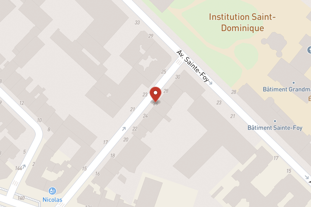 Plan de situation — 26 Rue de l'Église
