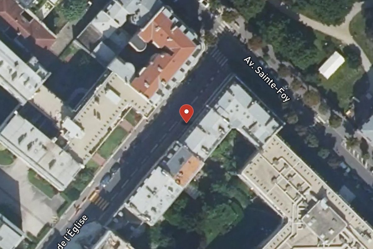 Vue satellite — 28 Rue de l'Église