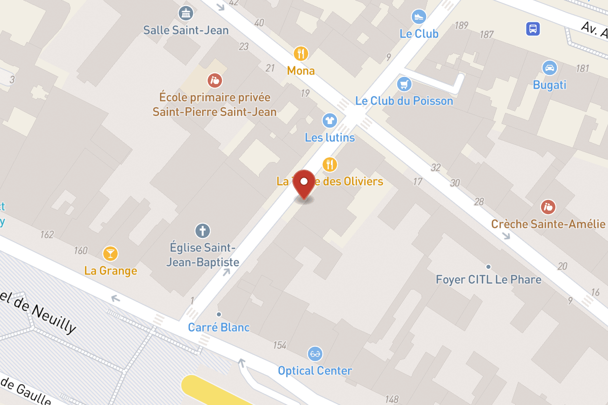 Plan de situation — 2TER Rue de l'Église