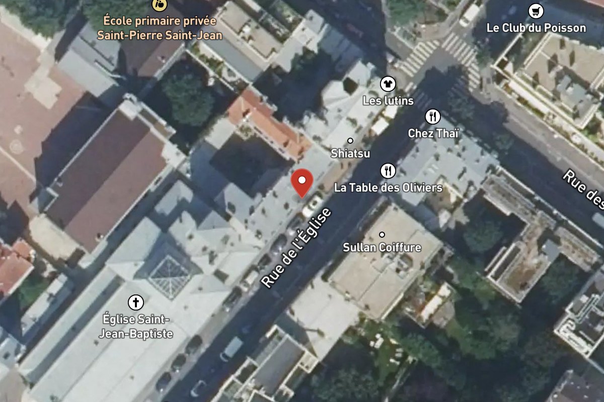 Vue satellite — 3 Rue de l'Église