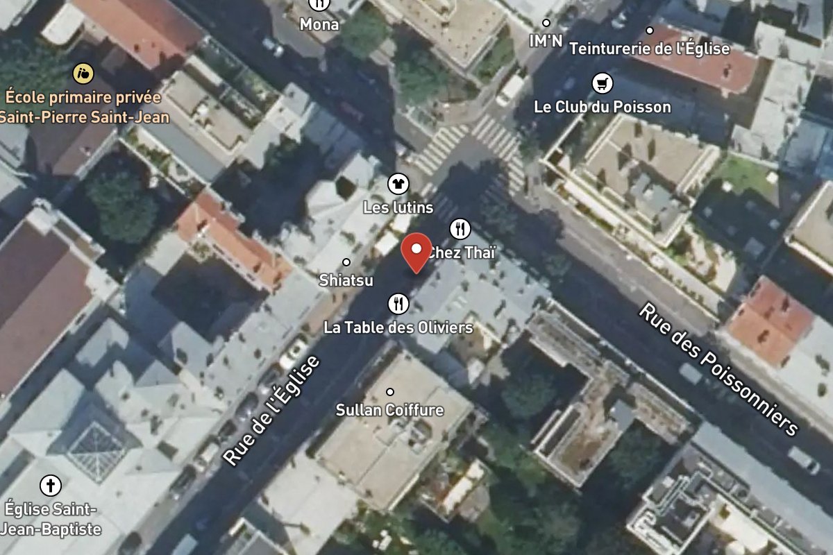 Vue satellite — 4 Rue de l'Église