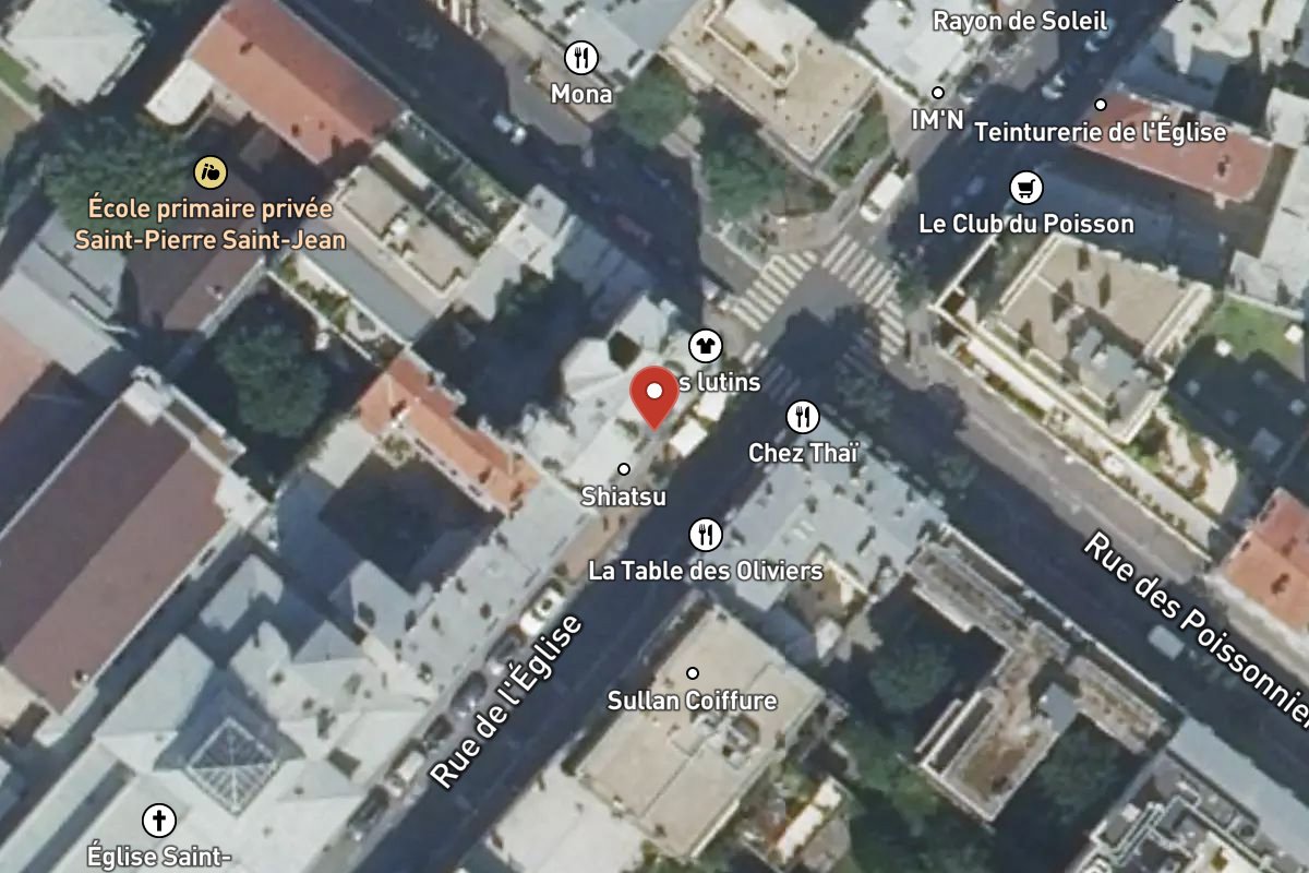 Vue satellite — 5 Rue de l'Église