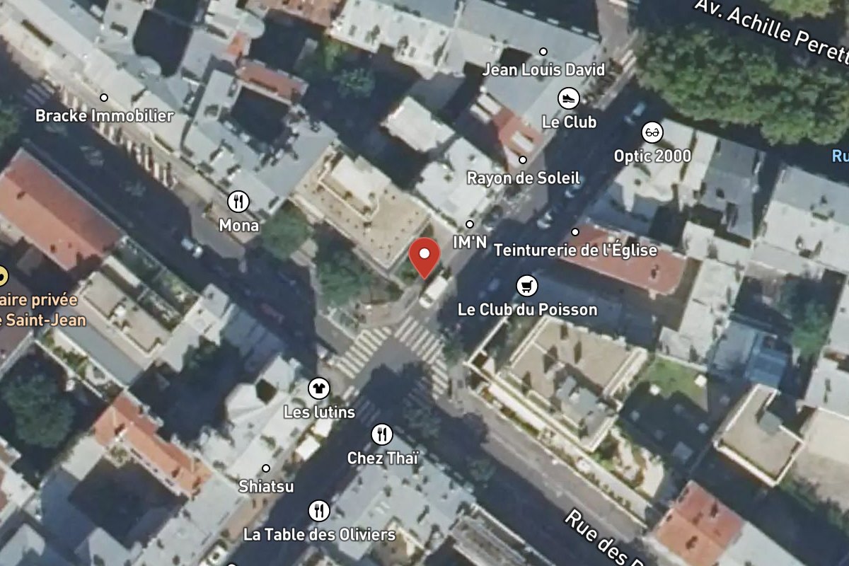 Vue satellite — 7 Rue de l'Église