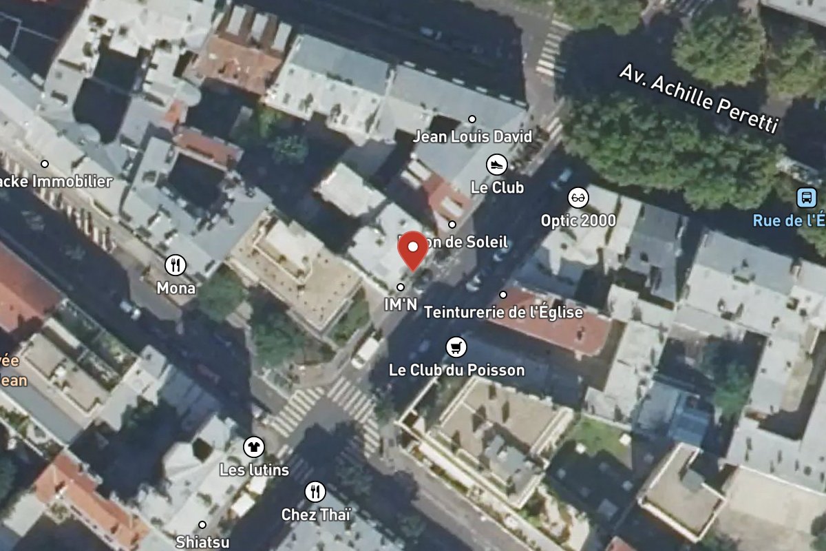 Vue satellite — 9 Rue de l'Église