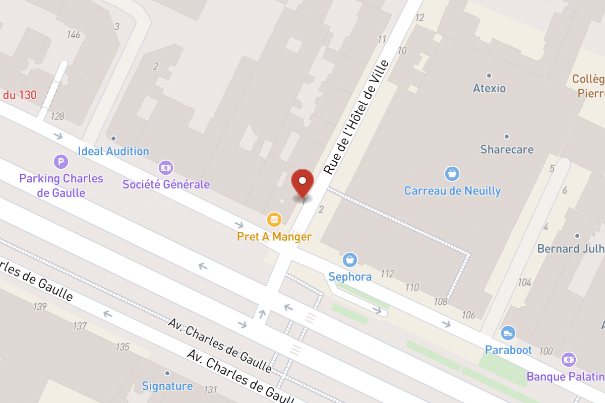 Plan de situation — 1BIS Rue de l'Hôtel de Ville