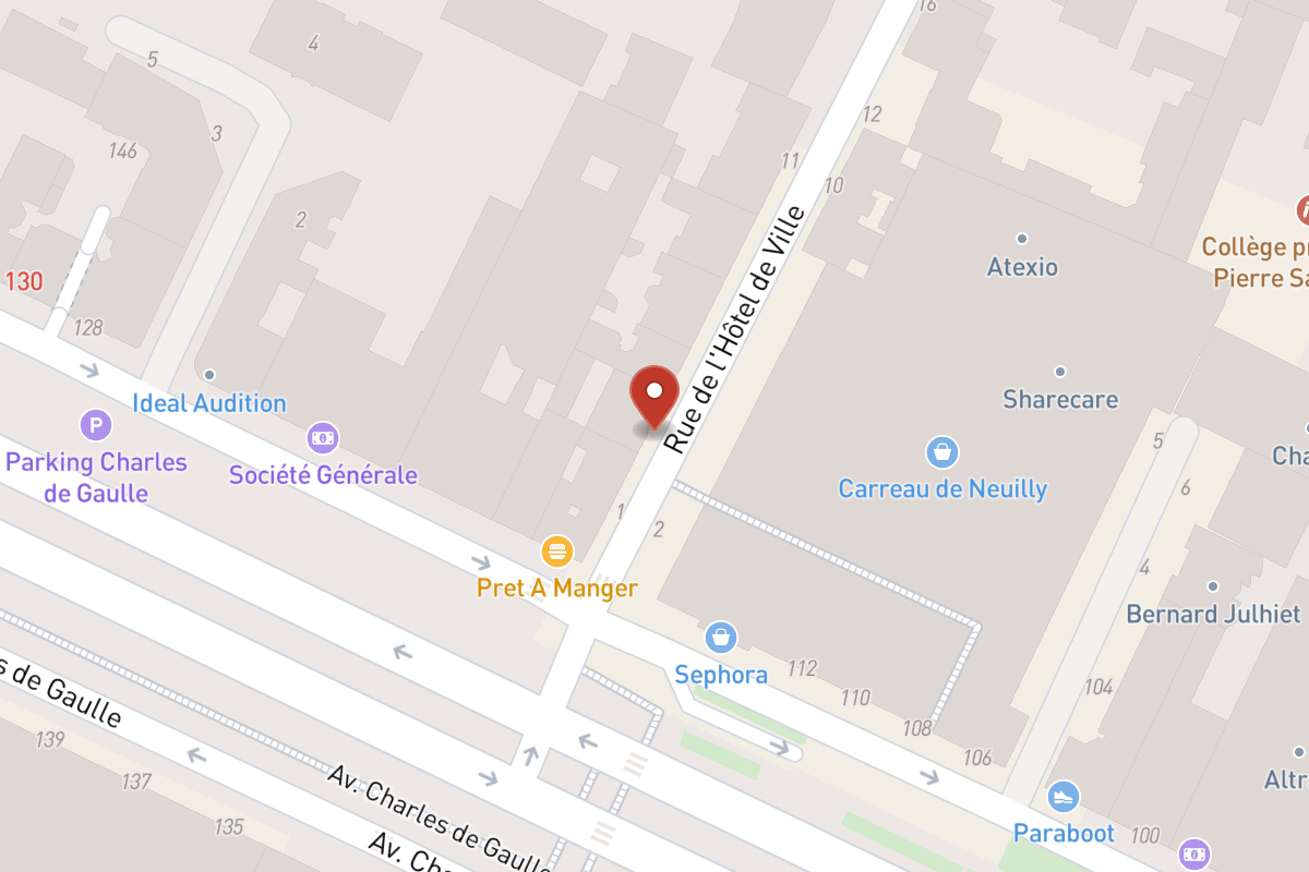 Plan de situation — 3 Rue de l'Hôtel de Ville