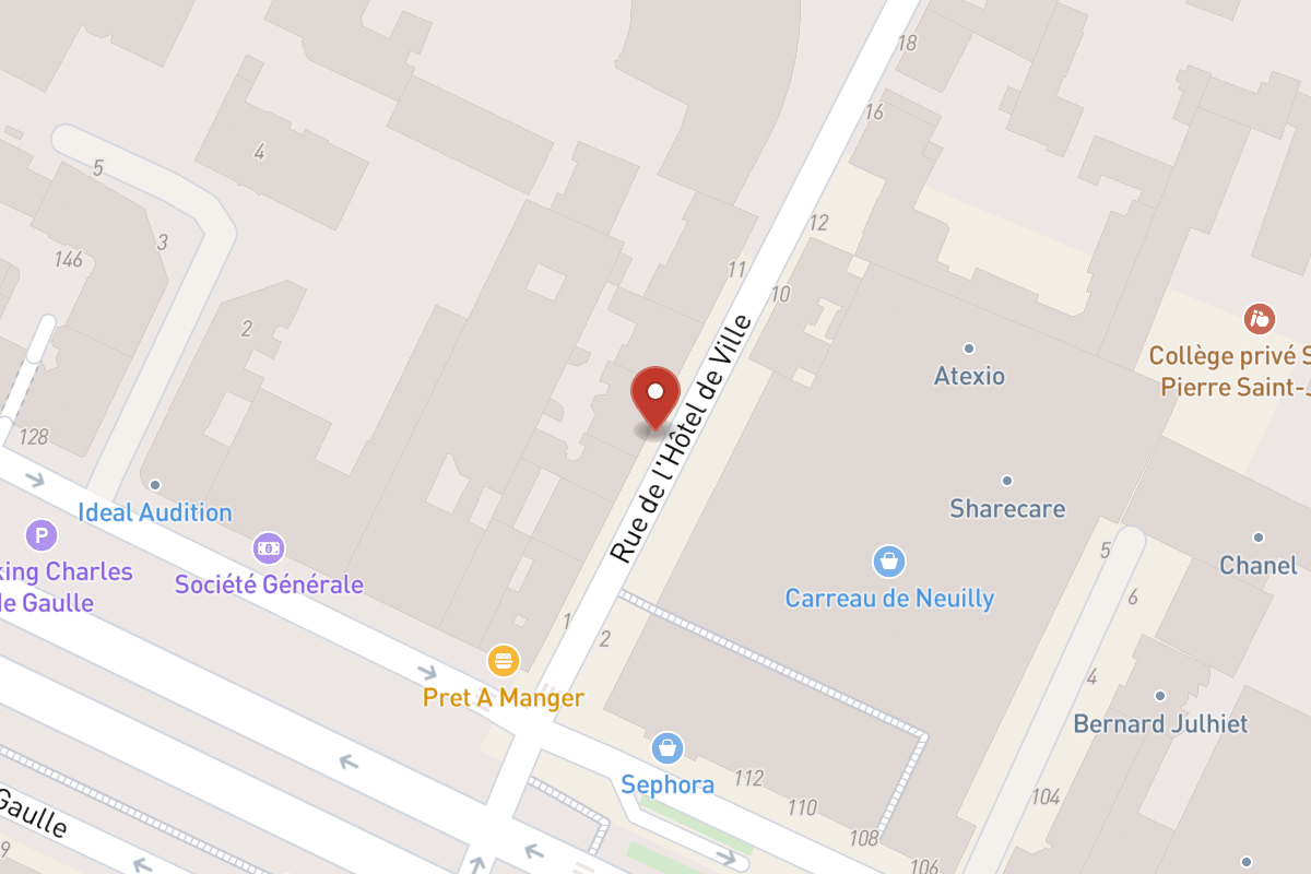 Plan de situation — 7 Rue de l'Hôtel de Ville