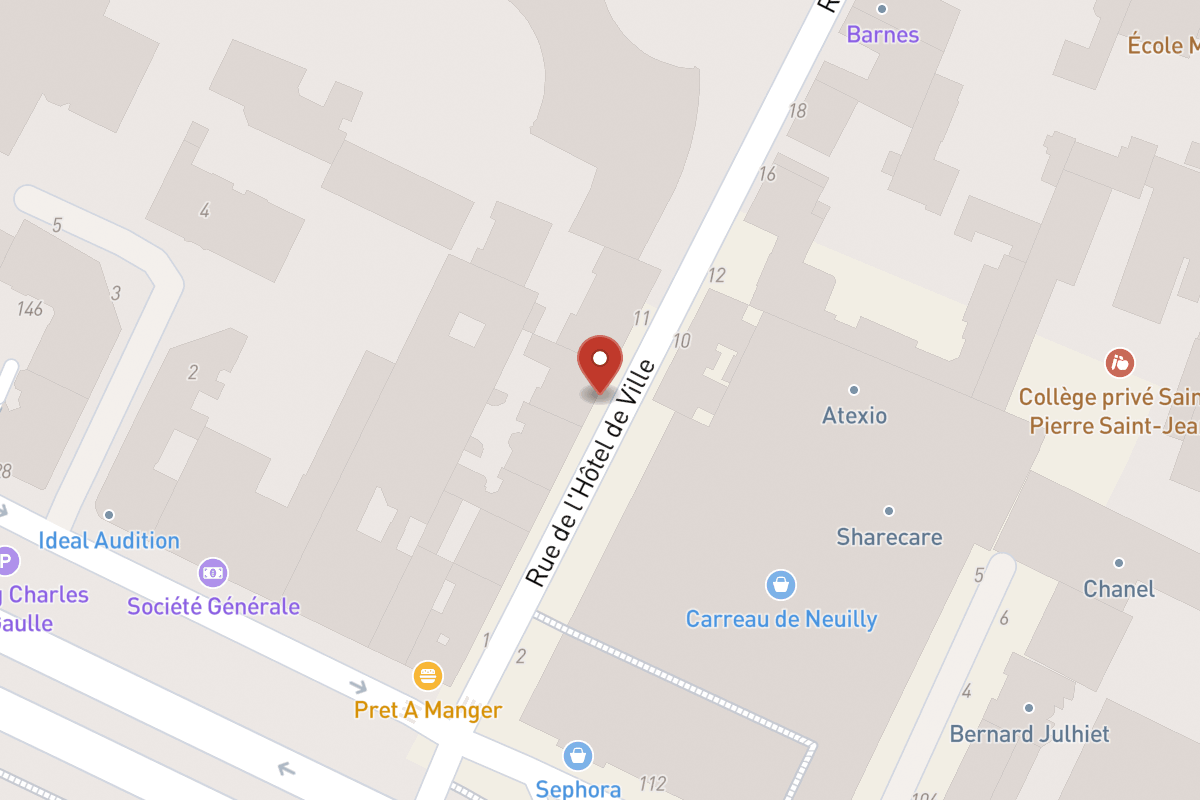 Plan de situation — 9 Rue de l'Hôtel de Ville
