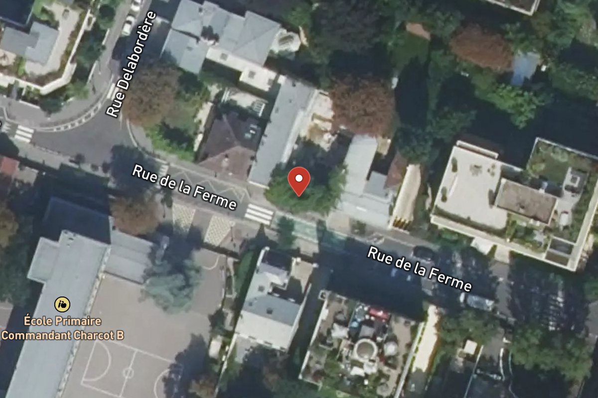 Vue satellite — 10 Rue de la Ferme