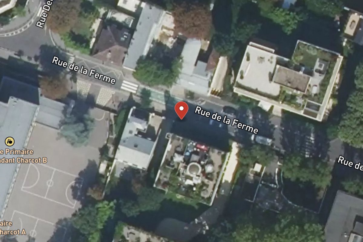 Vue satellite — 11BIS Rue de la Ferme