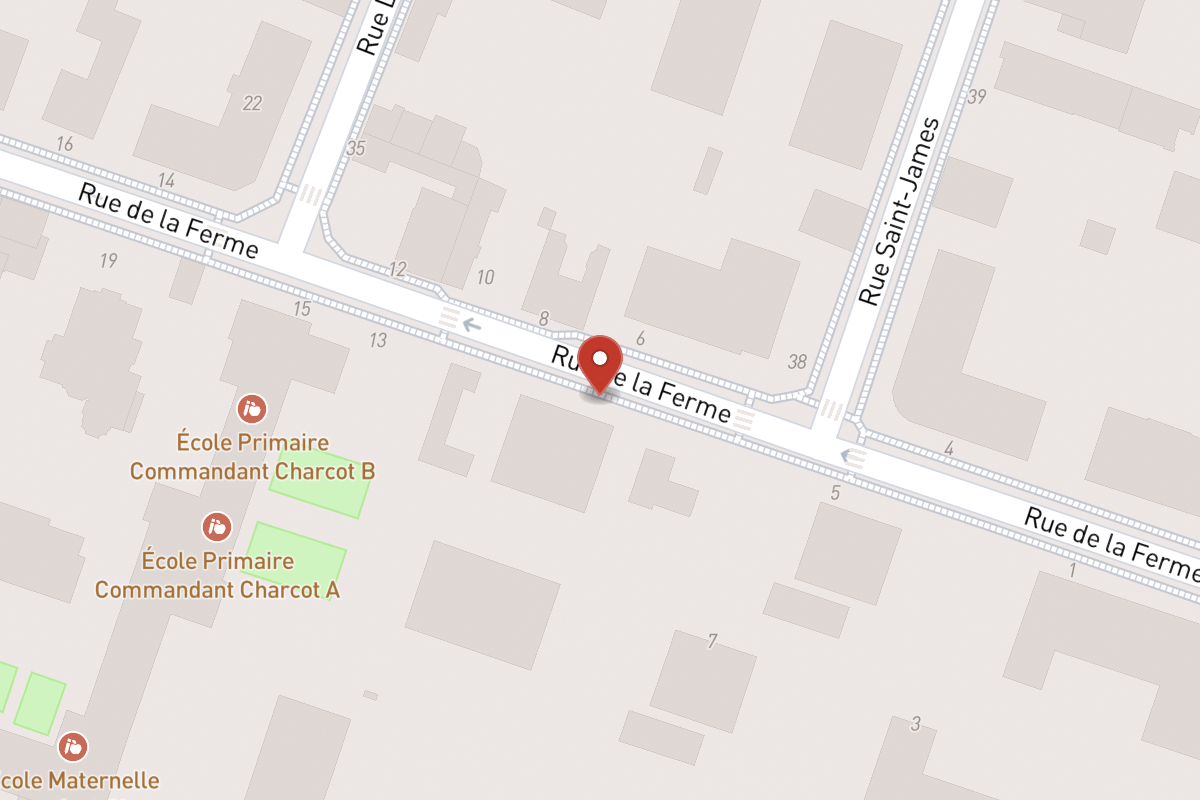 Plan de situation — 11 Rue de la Ferme