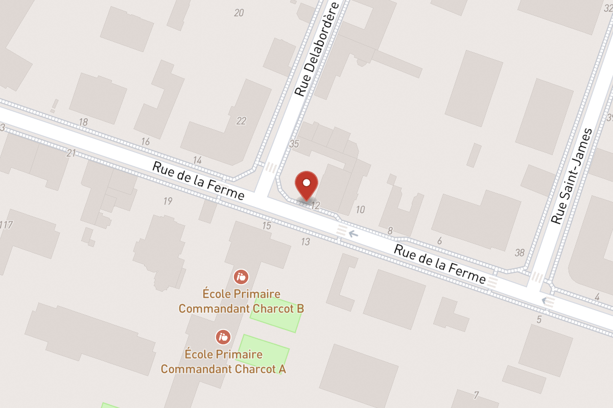 Plan de situation — 12 Rue de la Ferme